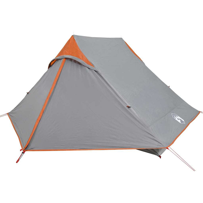 Tenda da Campeggio 2 Persone Grigio Impermeabile 4009436