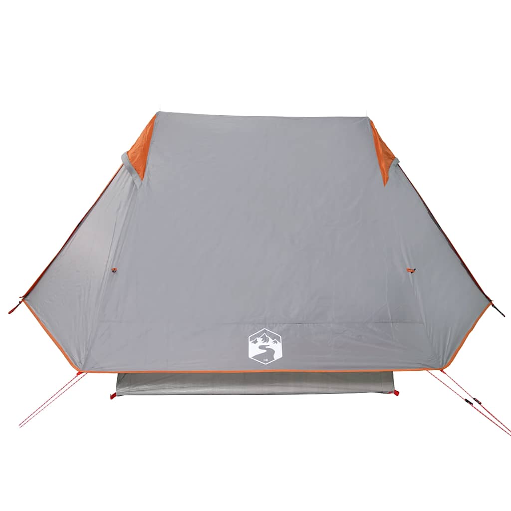 Tenda da Campeggio 2 Persone Grigio Impermeabile 4009436