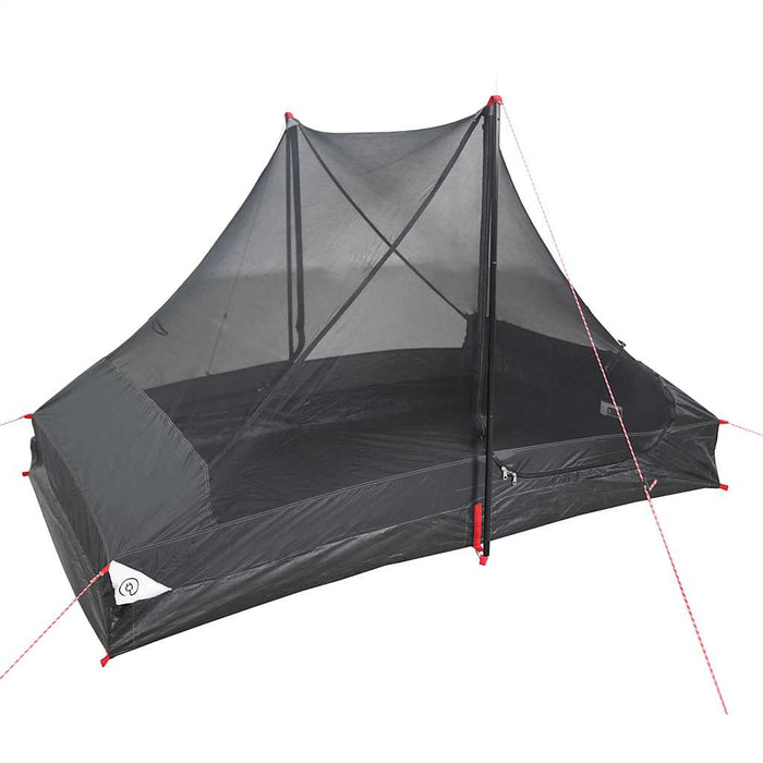 Tenda Campeggio 2 Persone Bianca Tessuto Oscurante Impermeabile