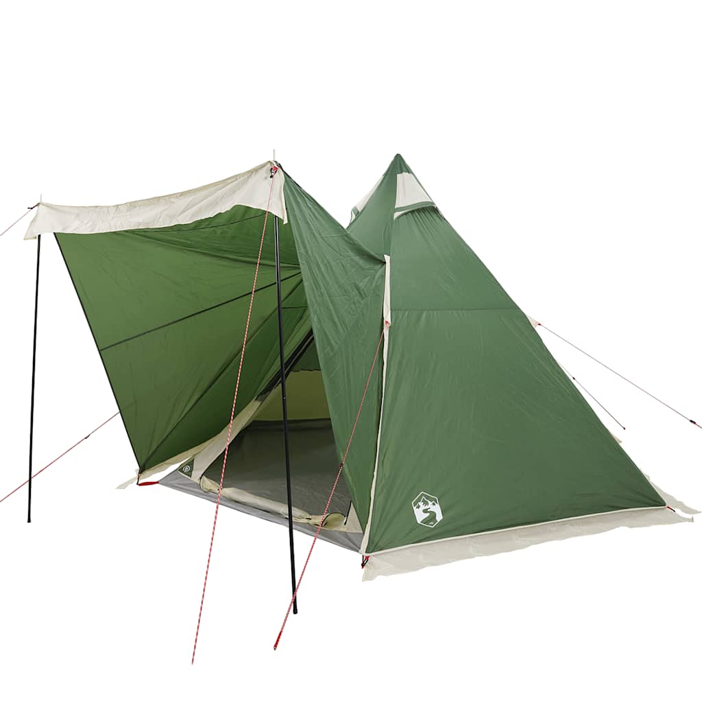 Tenda Familiare Tipi per 6 Persone Verde Impermeabile 4009438