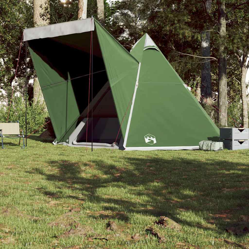 Tenda Familiare Tipi per 6 Persone Verde Impermeabile 4009438