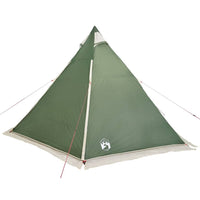 Tenda Familiare Tipi per 6 Persone Verde Impermeabile 4009438