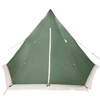 vidaXL Tenda Familiare Tipi per 6 Persone Verde Impermeabile
