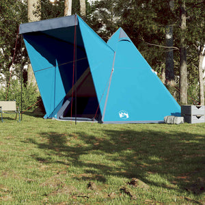Tenda Familiare Tipi per 6 Persone Blu Impermeabile 4009439