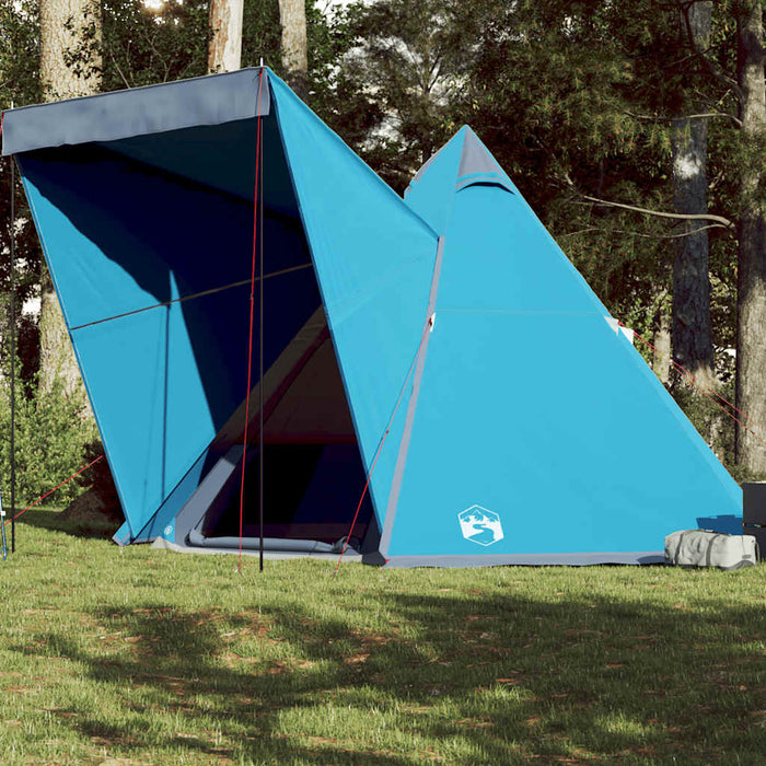 Tenda Familiare Tipi per 6 Persone Blu Impermeabile 4009439