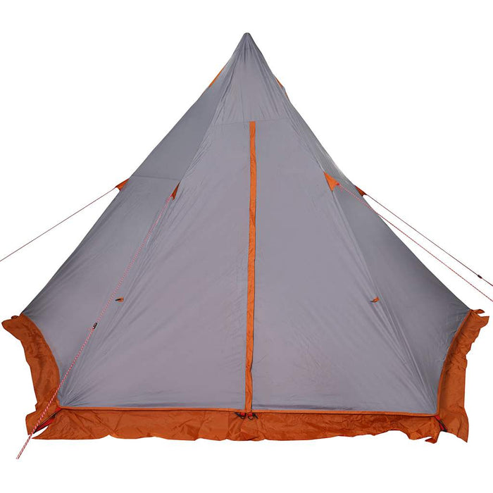 Tenda Familiare Tipi 6 Persone Grigia e Arancione Impermeabile 4009440