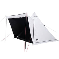 Tenda Familiare Tipi 6 Persone Bianca Tessuto Impermeabile