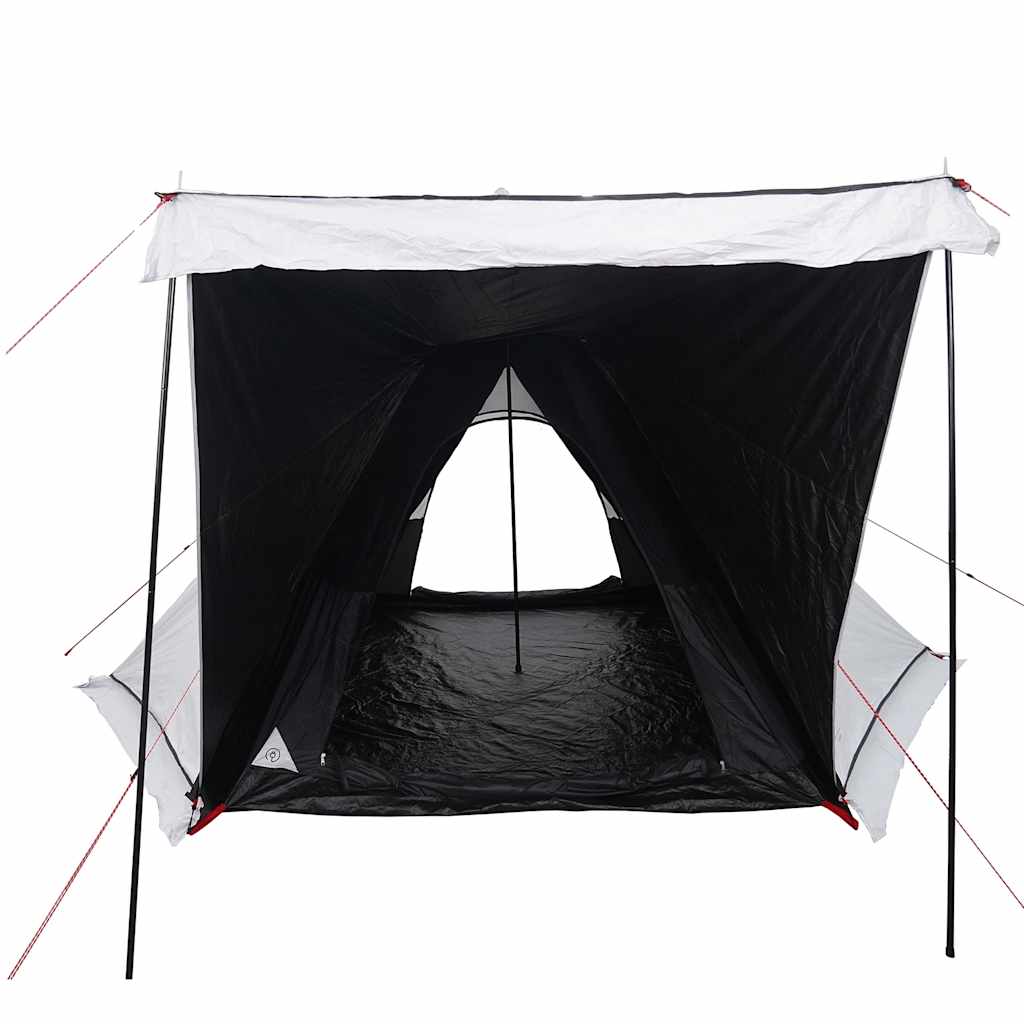 Tenda Familiare Tipi 6 Persone Bianca Tessuto Impermeabile