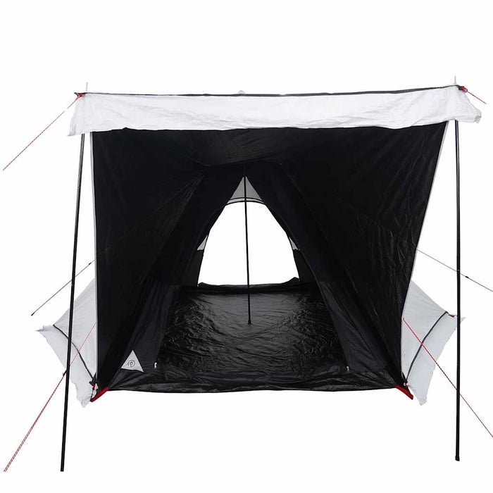 Tenda Familiare Tipi 6 Persone Bianca Tessuto Impermeabile