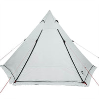 Tenda Familiare Tipi 6 Persone Bianca Tessuto Impermeabile