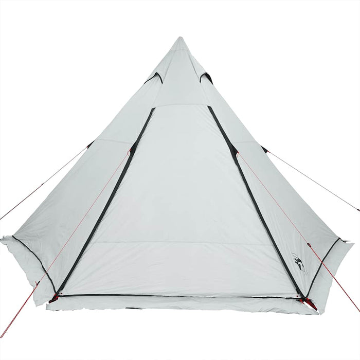 Tenda Familiare Tipi 6 Persone Bianca Tessuto Impermeabile
