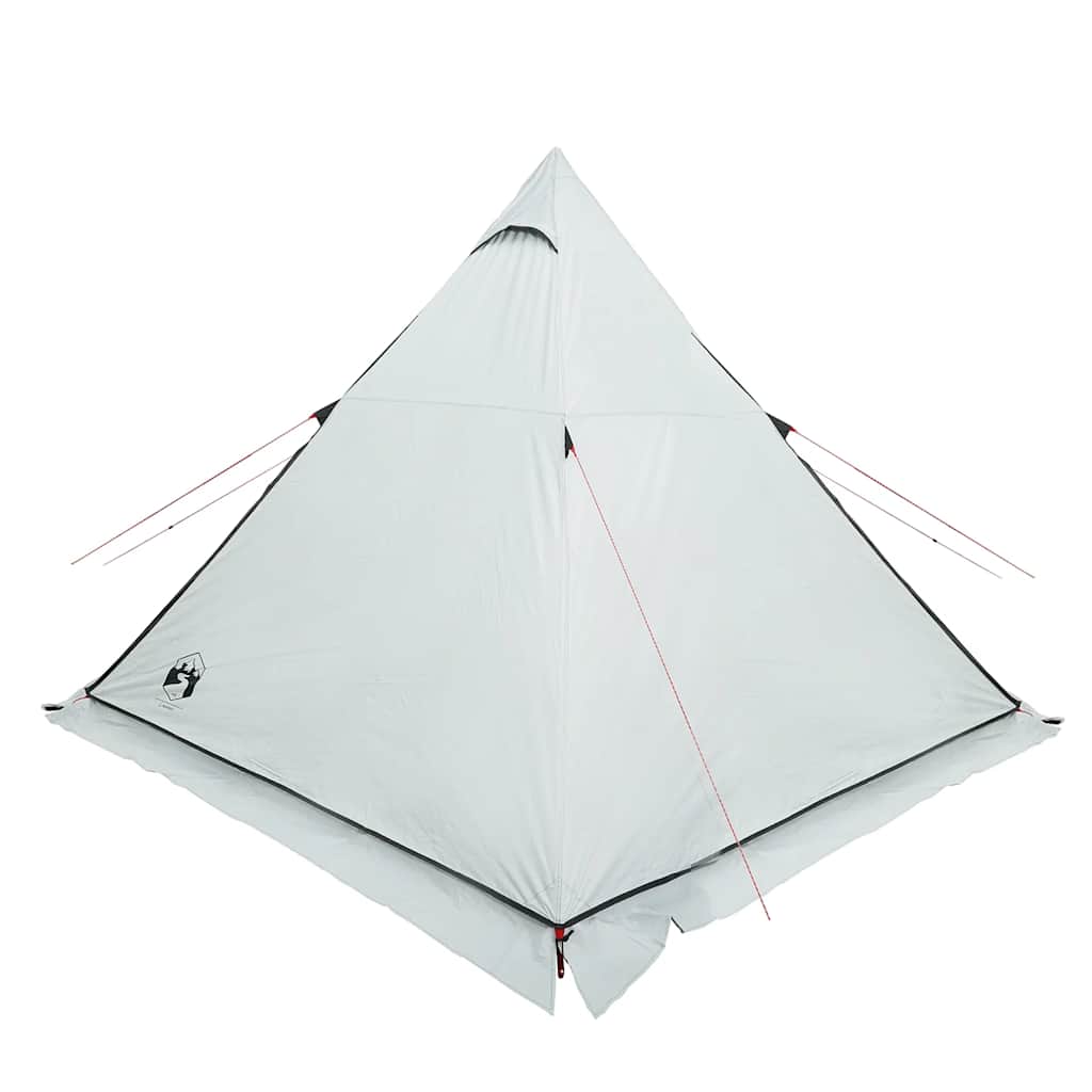 Tenda Familiare Tipi 6 Persone Bianca Tessuto Impermeabile