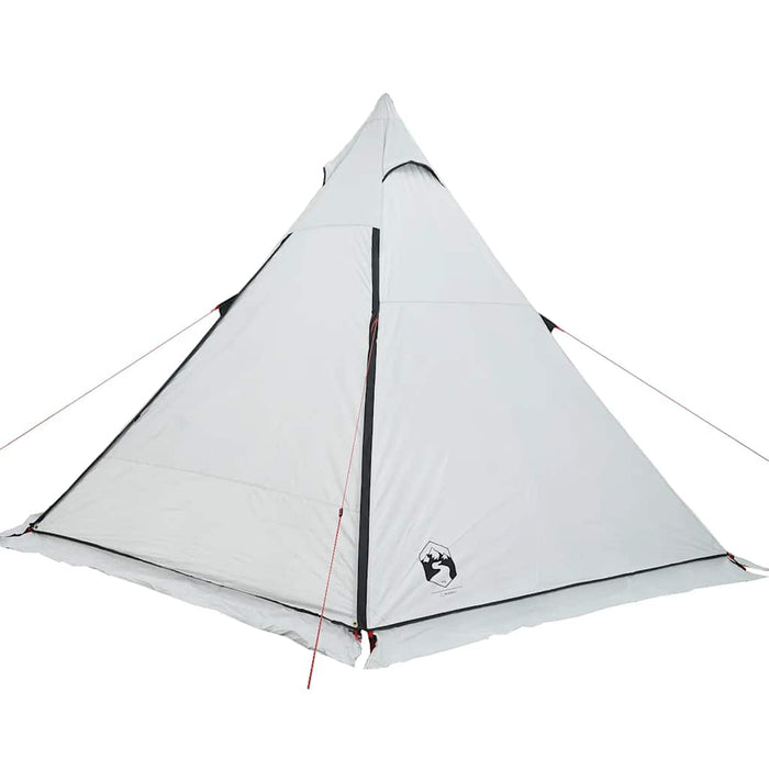 Tenda Familiare Tipi 6 Persone Bianca Tessuto Impermeabile