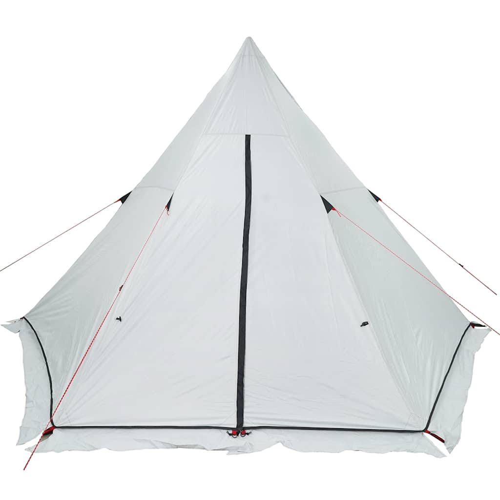 Tenda Familiare Tipi 6 Persone Bianca Tessuto Impermeabile