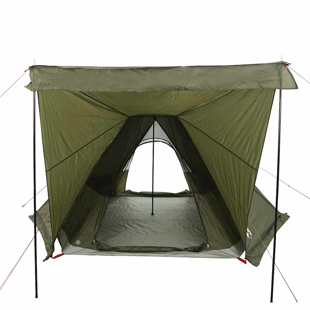 Tenda Familiare Tipi per 6 Persone Verde Oliva Impermeabile