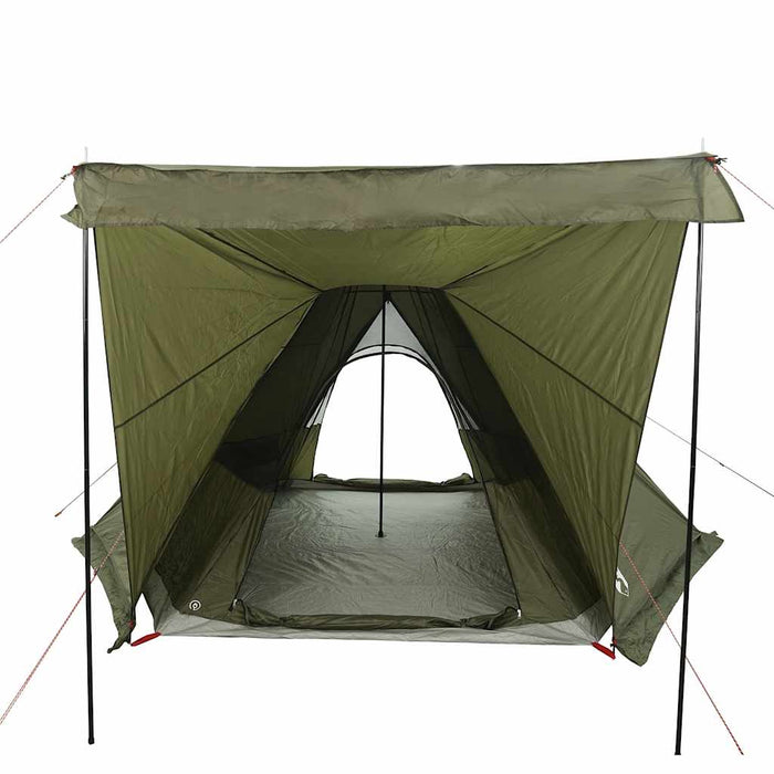 Tenda Familiare Tipi per 6 Persone Verde Oliva Impermeabile 4009442