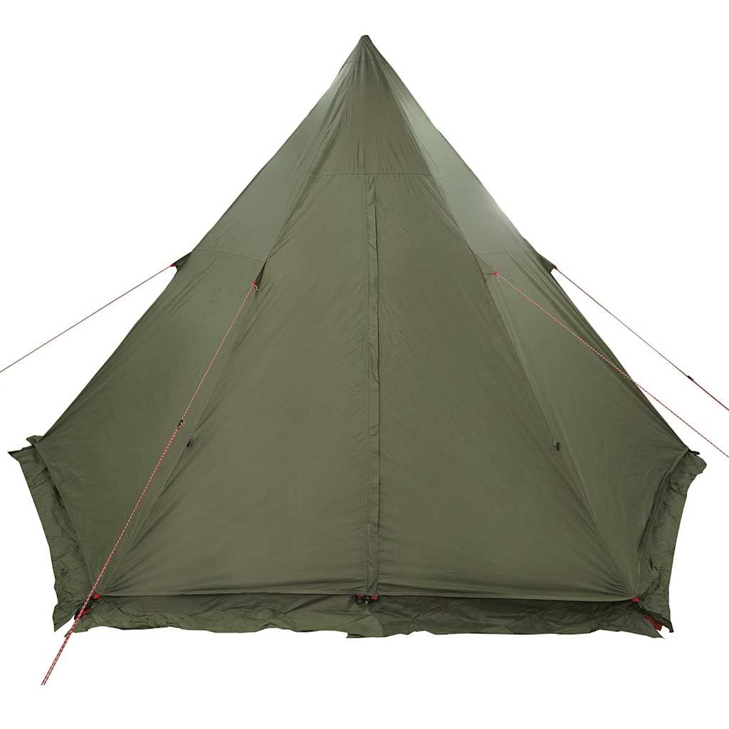 Tenda Familiare Tipi per 6 Persone Verde Oliva Impermeabile