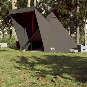 Tenda Familiare Tipi per 6 Persone Marrone Impermeabile 4009443