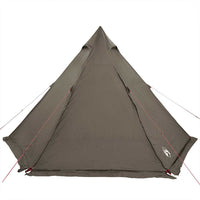 Tenda Familiare Tipi per 6 Persone Marrone Impermeabile 4009443