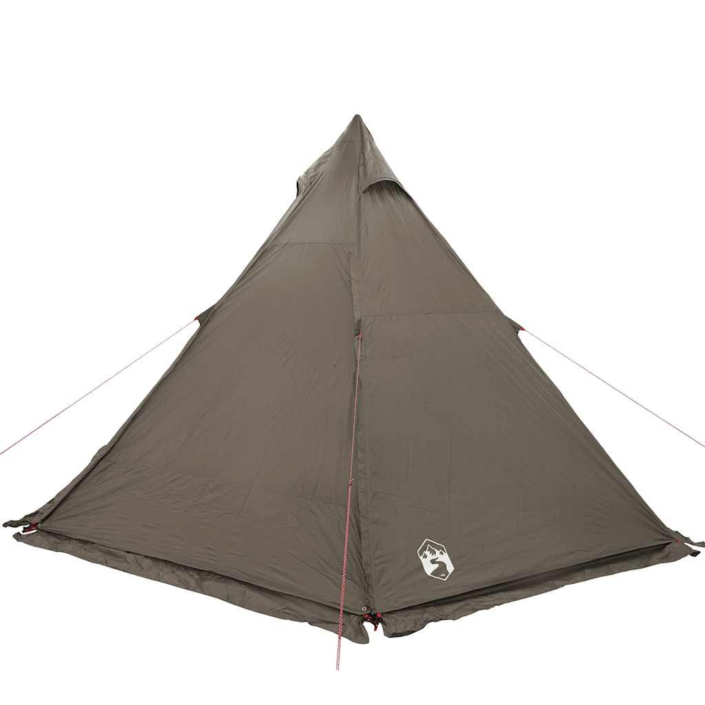 Tenda Familiare Tipi per 6 Persone Marrone Impermeabile 4009443