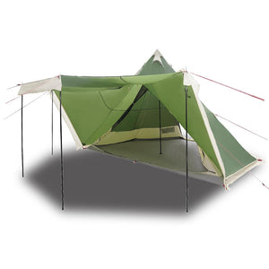 Tenda Familiare Tipi per 8 Persone Verde Impermeabile 4009445