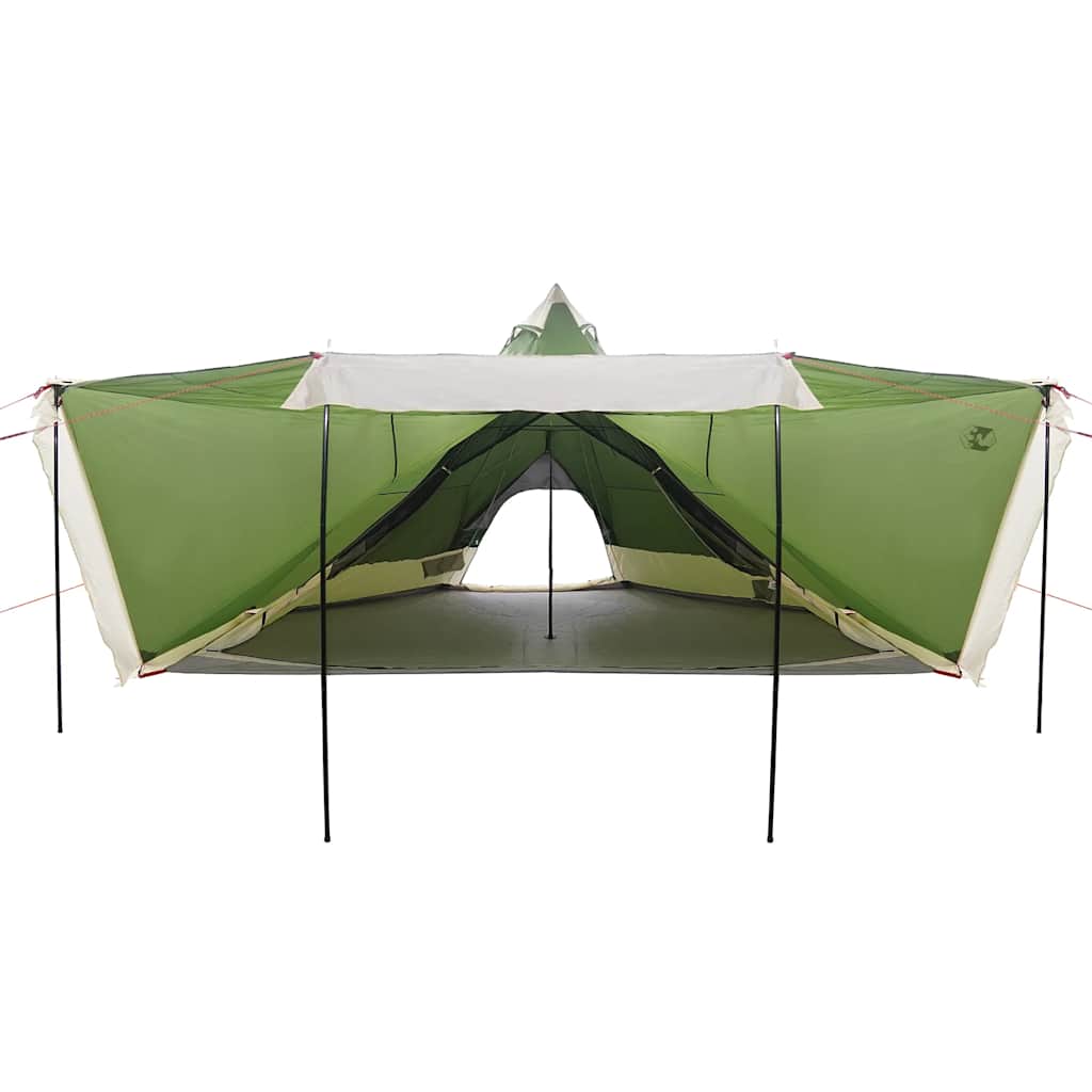 Tenda Familiare Tipi per 8 Persone Verde Impermeabile 4009445