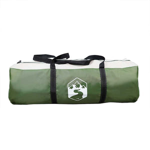 vidaXL Tenda Familiare Tipi per 8 Persone Verde Impermeabile