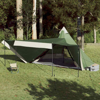 Tenda Familiare Tipi per 8 Persone Verde Impermeabile 4009445