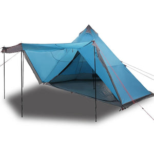 vidaXL Tenda Familiare Tipi per 8 Persone Blu Impermeabile