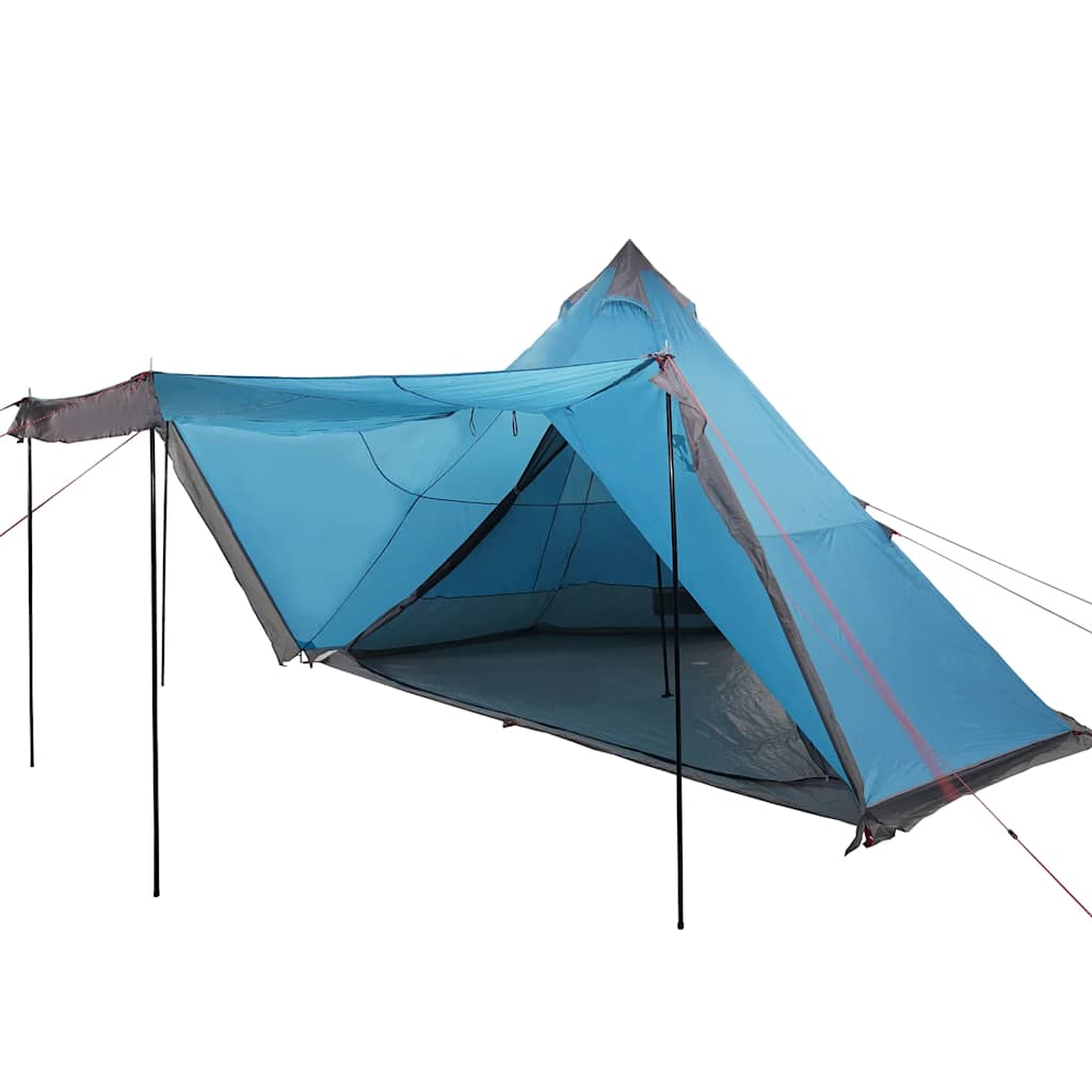 Tenda Familiare Tipi per 8 Persone Blu Impermeabile 4009446