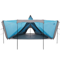 Tenda Familiare Tipi per 8 Persone Blu Impermeabile 4009446