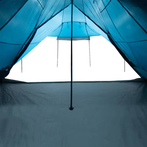 vidaXL Tenda Familiare Tipi per 8 Persone Blu Impermeabile