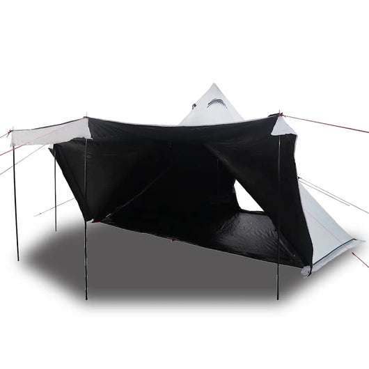 Tenda Familiare Tipi 8 Persone Bianca Tessuto Impermeabile