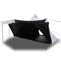 Tenda Familiare Tipi 8 Persone Bianca Tessuto Impermeabile 4009448