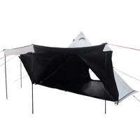 Tenda Familiare Tipi 8 Persone Bianca Tessuto Impermeabile