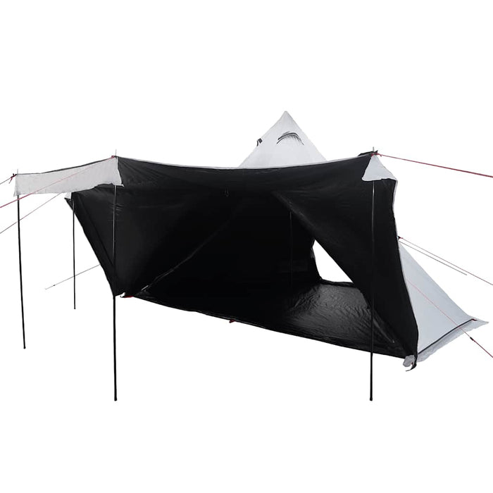 Tenda Familiare Tipi 8 Persone Bianca Tessuto Impermeabile