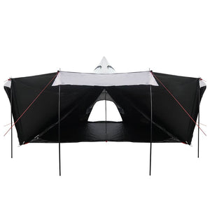 Tenda Familiare Tipi 8 Persone Bianca Tessuto Impermeabile