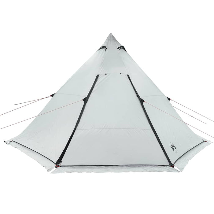 Tenda Familiare Tipi 8 Persone Bianca Tessuto Impermeabile 4009448