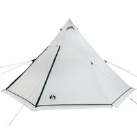 Tenda Familiare Tipi 8 Persone Bianca Tessuto Impermeabile 4009448