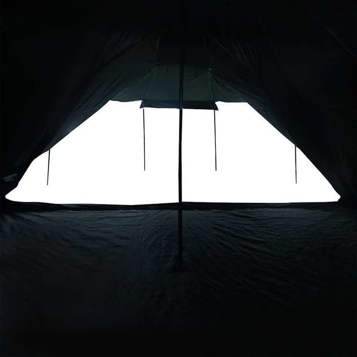 Tenda Familiare Tipi 8 Persone Bianca Tessuto Impermeabile