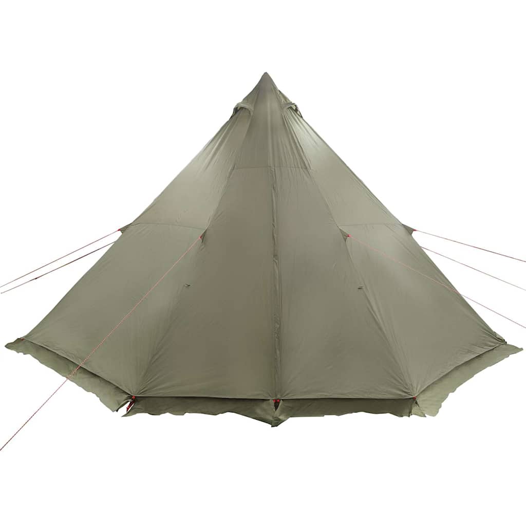 Tenda Familiare Tipi per 8 Persone Verde Oliva Impermeabile 4009449