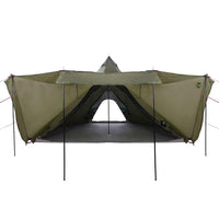 Tenda Familiare Tipi per 8 Persone Verde Oliva Impermeabile