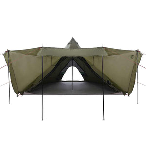Tenda Familiare Tipi per 8 Persone Verde Oliva Impermeabile
