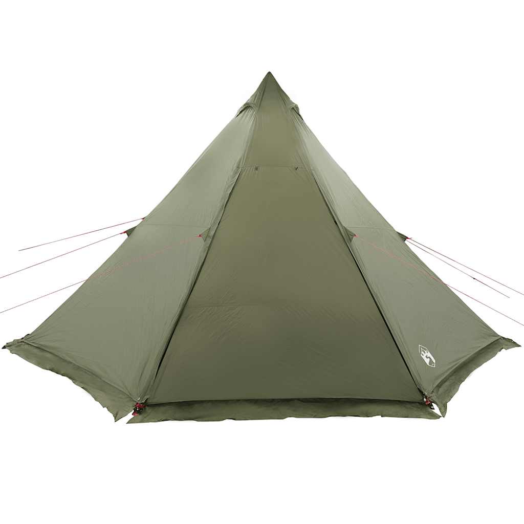 Tenda Familiare Tipi per 8 Persone Verde Oliva Impermeabile