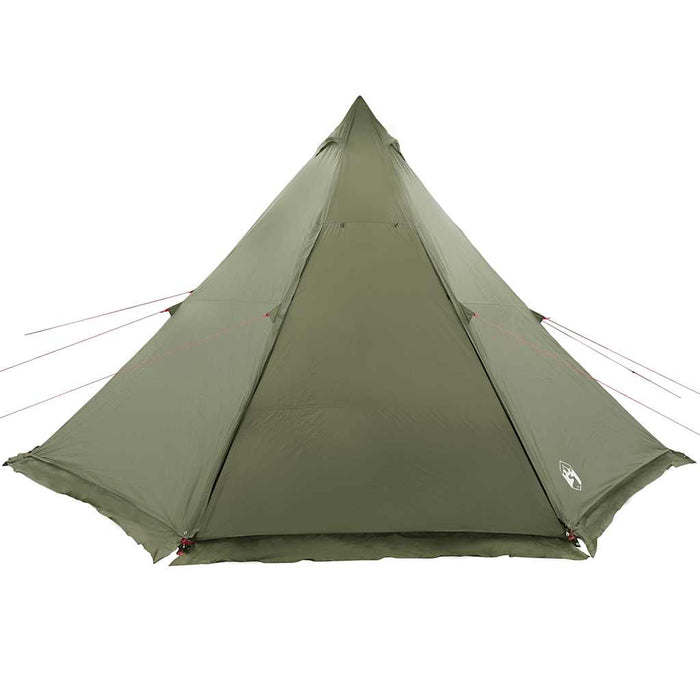Tenda Familiare Tipi per 8 Persone Verde Oliva Impermeabile