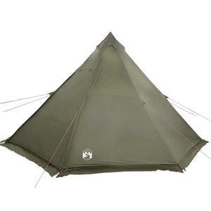 Tenda Familiare Tipi per 8 Persone Verde Oliva Impermeabile