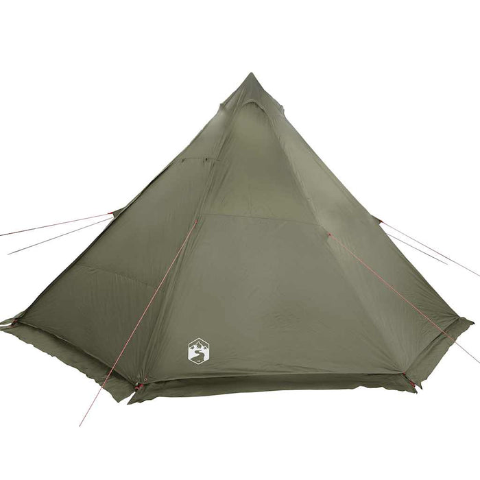 Tenda Familiare Tipi per 8 Persone Verde Oliva Impermeabile 4009449