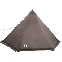 vidaXL Tenda Familiare Tipi per 8 Persone Marrone Impermeabile