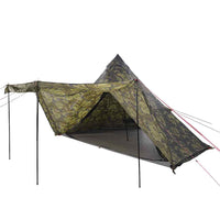 Tenda Familiare Tipi per 8 Persone Mimetica Impermeabile 4009451