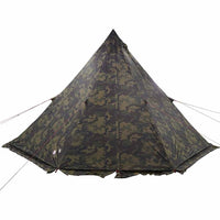 Tenda Familiare Tipi per 8 Persone Mimetica Impermeabile 4009451